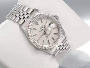 Thumbnail von Rolex Datejust 36 36mm 16234 1990 Edelstahl Weissgold 750 Gold Damen