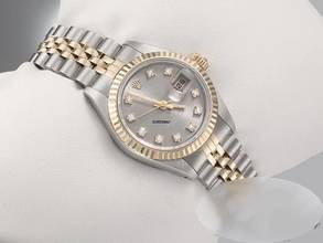 Thumbnail von Rolex Lady-Datejust Edelstahl Gelbgold 750 Diamanten Automatik Gold Stahl Stainless Steel 18kt Yellow Gold Jubilé-band Chronometer Oyster