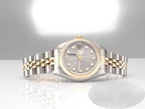 Thumbnail von Rolex Lady-Datejust Edelstahl Gelbgold 750 Diamanten Automatik Gold Stahl Stainless Steel 18kt Yellow Gold Jubilé-band Chronometer Oyster