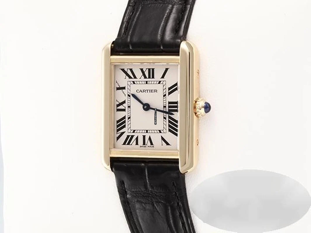  Cartier Tank Solo Edelstahl Gelbgold 750 2013 W5200002 Stahl Gold Damen 