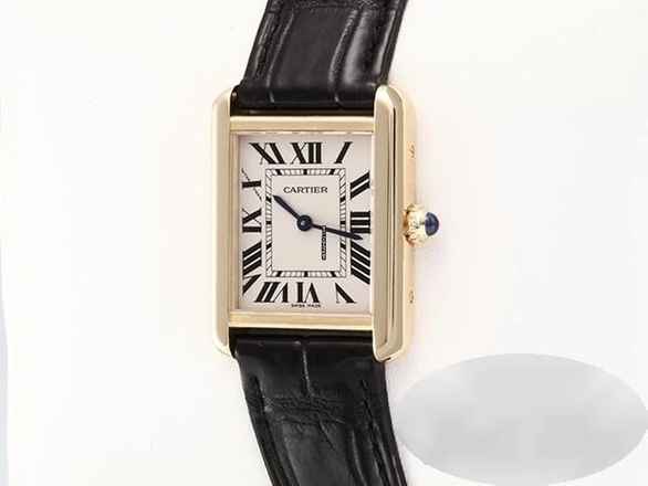  Cartier Tank Solo Edelstahl Gelbgold 750 2013 W5200002 Stahl Gold Damen 