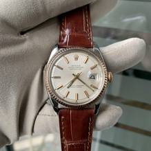 Thumbnail von Rolex Datejust 36 1601 silver dial steel and rose gold 1967