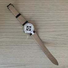 Thumbnail von Patek Philippe Calatrava Date 3998 white opaline dial white gold 18KT Automatic