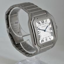 Thumbnail von Cartier Santos De Cartier WSSA0089 Large Titanium Full Set NEW Model