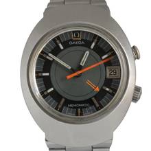 Thumbnail von Omega Memomatic Seamaster 166.071 Memomatic Date gray dial 1971