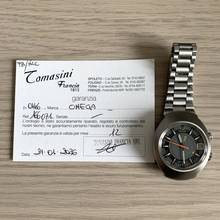 Thumbnail von Omega Memomatic Seamaster 166.071 Memomatic Date gray dial 1971