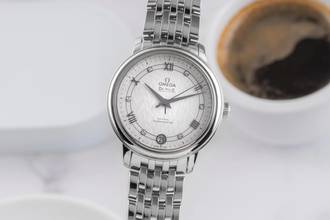 Thumbnail von Omega De Ville Prestige Stahl Automatik Damenuhr Diamonds Ref. 424.10.33.20.52.002