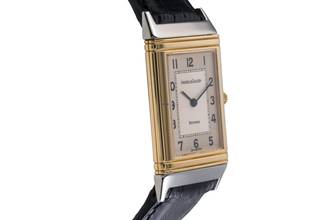 Thumbnail von Jaeger-LeCoultre Reverso Stahl / Gold Quarz Herrenuhr Ref. 140.105.5