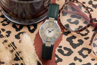 Thumbnail von Cartier 21 Must de Cartier Lady Stahl / Gold Damenuhr Ref. 9010