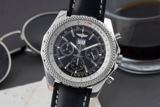 Thumbnail von Breitling Bentley 6.75 Chronograph Edelstahl Automatik Herrenuhr Ref. A44362