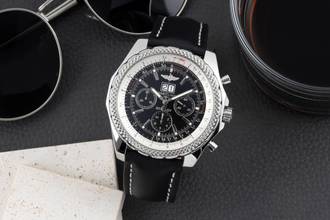 Thumbnail von Breitling Bentley 6.75 Chronograph Edelstahl Automatik Herrenuhr Ref. A44362