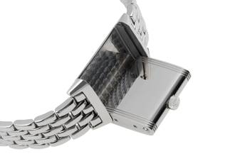 Thumbnail von Jaeger-LeCoultre Reverso Lady Stahl Handaufzug Damenuhr Ref Q2608140 B&P