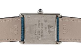 Thumbnail von Cartier Tank must Tank LM 925 Silber Quarz Herrenuhr Medium Size Ref. 690006