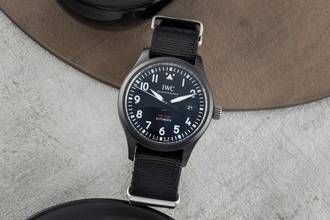 Thumbnail von IWC Fliegeruhr Pilot Top Gun Keramik / Titan Automatik Herrenuhr Ref. IW326901 B&P 2020