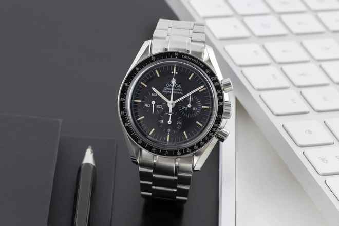  Omega Speedmaster Professional Moonwatch Chronograph Stahl Handaufzug Ref. 3590.50.00 