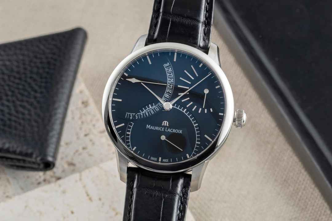  Maurice Lacroix Masterpiece Stahl Automatik Herrenuhr Ref. MP6508 Box & Papiere 