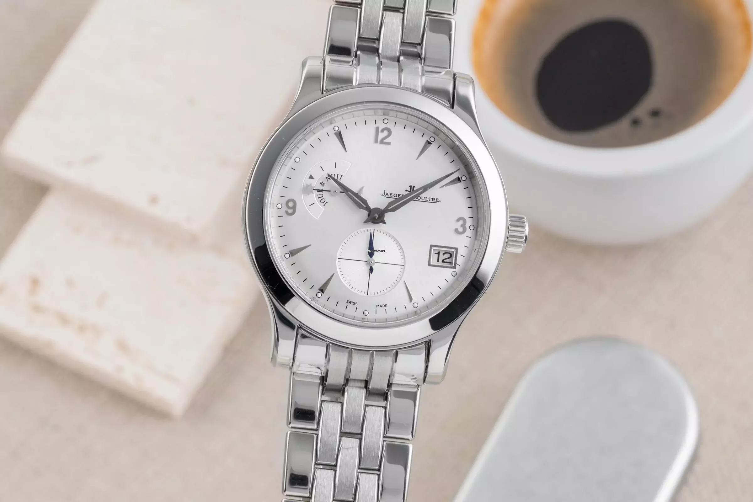  Jaeger-LeCoultre Master Hometime Stahl Automatik Ref. Q1628420 147.8.05.S 