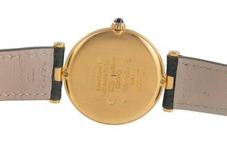 Thumbnail von Cartier Trinity Vendome LC GM Vermeil 925 Silber Trinity Dial Medium Size Ref. 590003