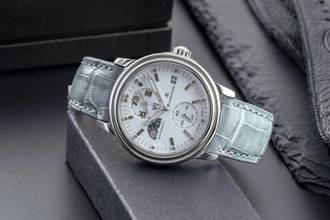 Thumbnail von Blancpain Léman Day / Night GMT Automatik Stahl Herrenuhr Ref. 2160-1127-53