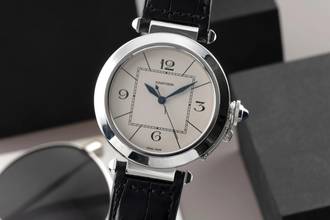 Thumbnail von Cartier Pasha de Cartier 42MM Edelstahl Automatik Herrenuhr Ref. W3107255 2730