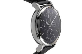 Thumbnail von IWC Portofino Chronograph Black Dial Automatik Herrenuhr Ref. IW391002