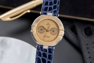 Thumbnail von Omega Constellation Day-Date Chronometer Day Date Stahl / Gold Quarz Herrenuhr 198.0145