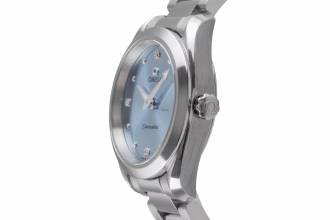 Thumbnail von Omega Seamaster Aqua Terra Stahl Quarz Damenuhr Ref. 220.10.28.60.53.001 Papiere 2018