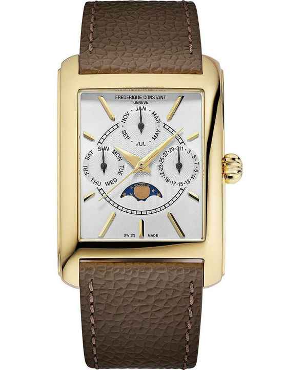  Frederique Constant Classics Moonphase FC-265S4C5 Damenuhr Classic Mondphase 30mm 3ATM 