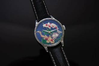 Thumbnail von Trenyo Koi Pond Unique Piece in Dial 14k Yellow gold and 999 Silver