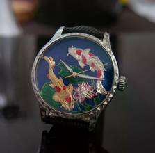 Thumbnail von Trenyo Koi Pond Unique Piece in Dial 14k Yellow gold and 999 Silver