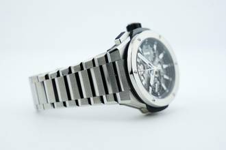 Thumbnail von Hublot Big Bang Integrated Integral Time Unico Chronograph - Titanium - 42 Mm - Box+Papers Official Service 451.NX.1170.NX 2021