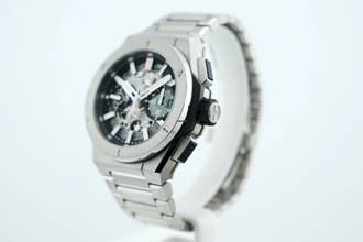 Thumbnail von Hublot Big Bang Integrated Integral Time Unico Chronograph - Titanium - 42 Mm - Box+Papers Official Service 451.NX.1170.NX 2021