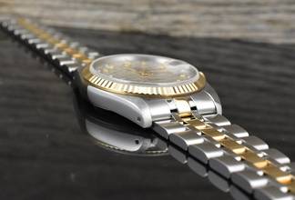 Thumbnail von Tudor Prince Date 74033 NOS / UNGETRAGEN Silver Linen Diamond Dial - 2001