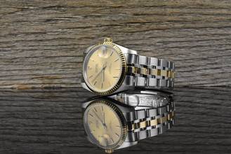 Thumbnail von Tudor Prince Date 74033 NEU / UNGETRAGEN Gold Dial - Full Set 2021