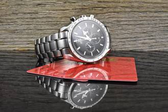 Thumbnail von Omega Speedmaster Broad Arrow 1957 Black Dial Automatik - Full Set