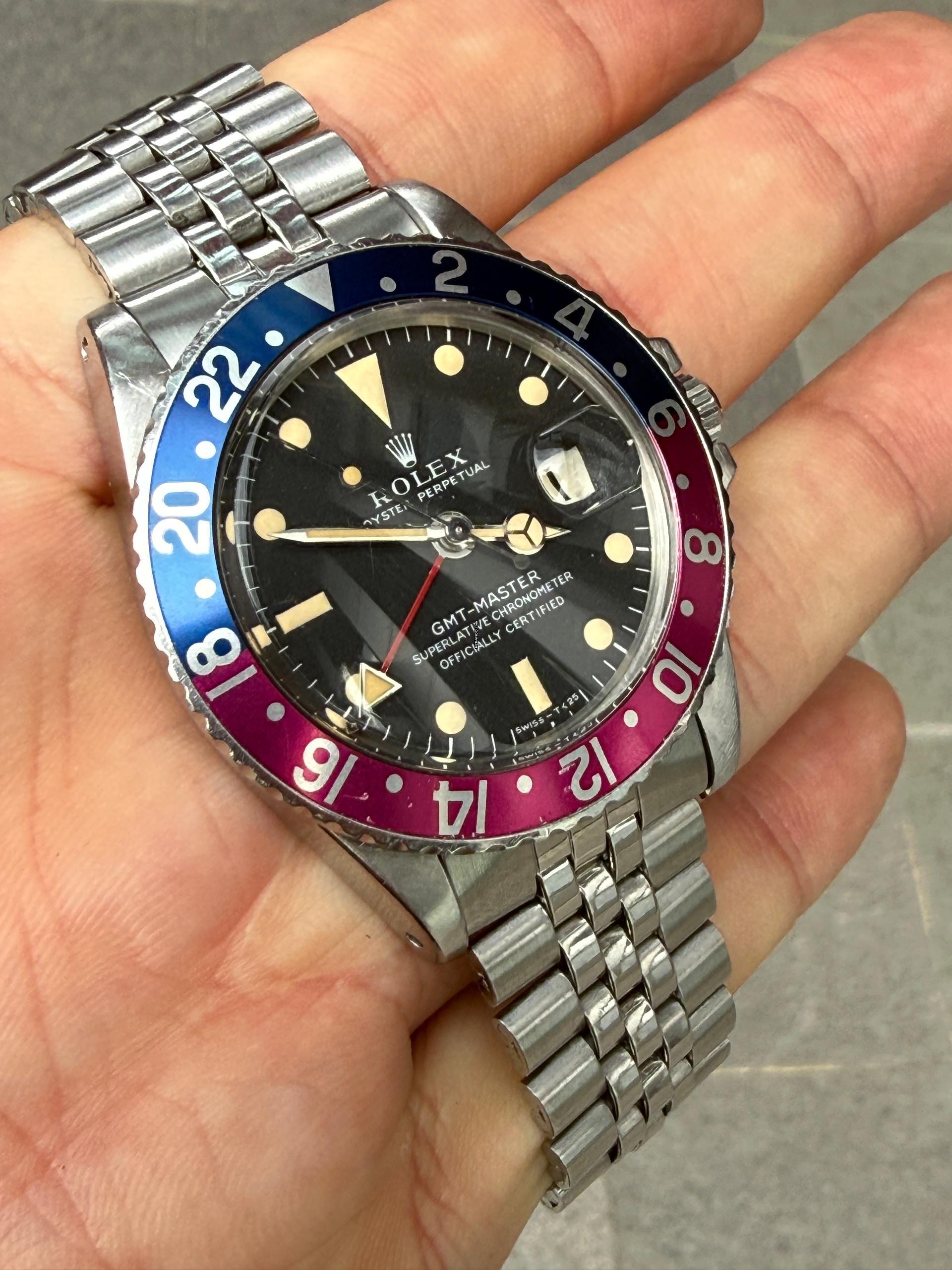 Thumbnail von Rolex GMT-Master Long E Full Set c1969/70