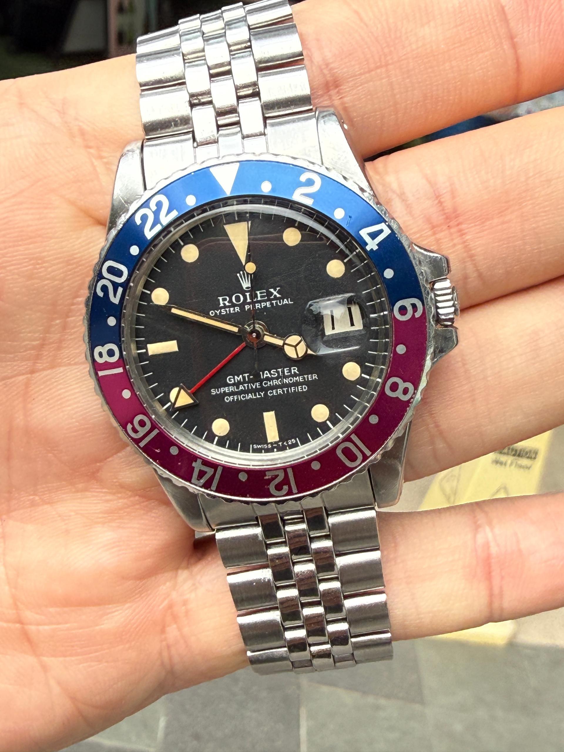 Thumbnail von Rolex GMT-Master Long E Full Set c1969/70