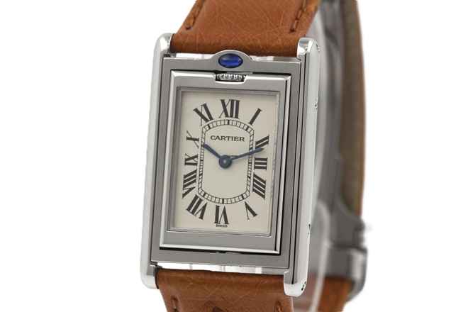  Cartier Tank Basculante 2405 Serviced by Cartier Warranty 