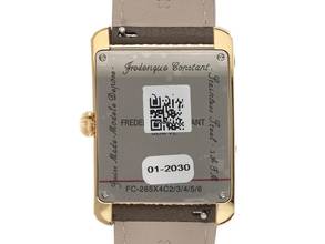 Thumbnail von Frederique Constant Classics Carree Ref.FC-265S4C5 Full Set Neu Classics Carree Vollkalender Mondphase