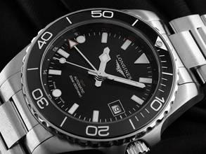 Thumbnail von Longines HydroConquest GMT Ref.L3.790.4.56.6 2025 Full Set Ungetragen Hydroconquest GMT