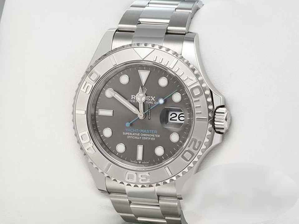  Rolex Yacht-Master 40 126622 Edelstahl Platin 40 Mm Automatik Stainless Steel Oyster-band Chronometer 