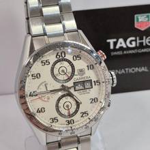 Thumbnail von TAG Heuer Carrera Calibre 16 ホワイトダイヤル フルスチール 43mm 自動巻き 完全版