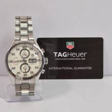 Thumbnail von TAG Heuer Carrera Calibre 16 ホワイトダイヤル フルスチール 43mm 自動巻き 完全版