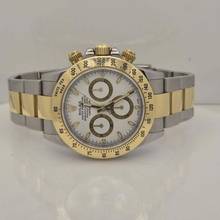 Thumbnail von Rolex Daytona Ouro & Aço White Dial 40mm Automático Completo