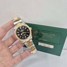 Thumbnail von Rolex Explorer 36mm Ouro & Aço Automático Completo