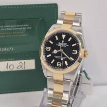 Thumbnail von Rolex Explorer 36mm Ouro & Aço Automático Completo