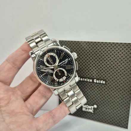  Montblanc 4810 Star Chronograph Full Steel 44mm Automático Completo 