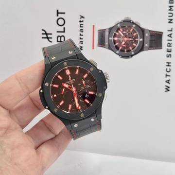  Hublot Big Bang 44 mm Red Magic Vendome Colection Cerâmica 44mm Completo 