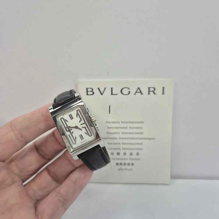  Bulgari Rettangolo Lady Medium 21x39mm Quartz Completo 