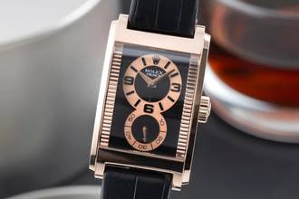 Thumbnail von Rolex Cellini Prince 18K (0,750) Rotgold Handaufzug Gold Ref. 5442/5 LC 100 B&P
